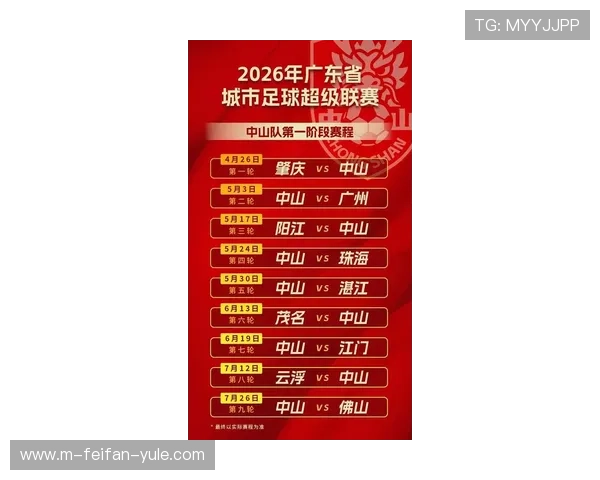粤超赛程全景解读：新赛季对决焦点与潜力黑马全面解析